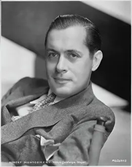 Goldwyn Mayer: Robert Montgomery - Actor - Celebrity