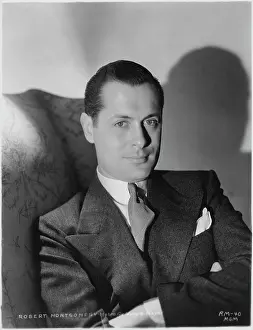 Goldwyn Mayer: Robert Montgomery - Actor - Celebrity