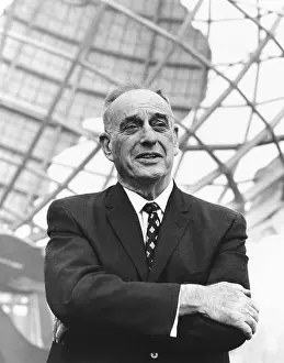 Planner: Robert Moses in front of the New York's World Fair