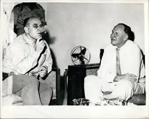 Salam: Robert Murphy and Saeb Salam in Beirut, Lebanon