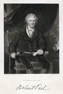 Calico: ROBERT PEEL(E)/LAWRENCE