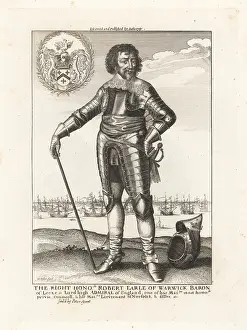 Gauntlets: Robert Rich, 2nd Earl of Warwick, 1587-1658