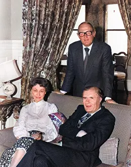 Andrew Besley: Robert Robinson with Lord & Lady St Levan, Cornwall