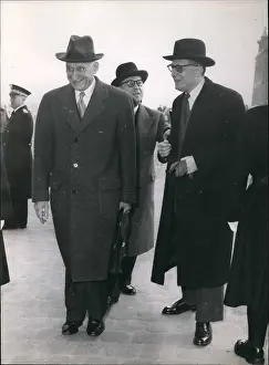 Schuman: Robert Schuman and Maurice Schumann at Versailles