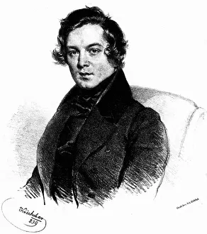 Kriehuber: Robert Schumann