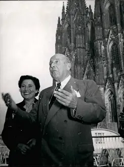 Fledermaus: Robert Stolz, Austrian composer, in Cologne, Germany