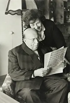 Stolz: Robert Stolz and his wife Einzi