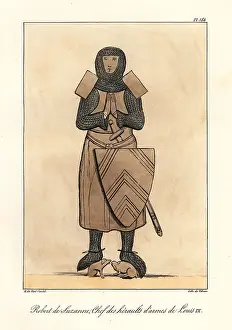 Breastplate: Robert de Suzanne, died 1260, Roi d'Armes to King