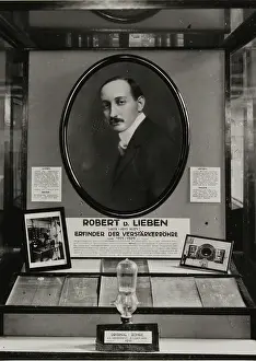 Amplifier: Robert von Lieben (1878-1913). Physicist