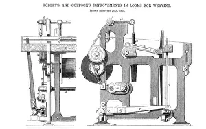 Patented: Robert's and Coppock's Improvement in Looms for Weaving