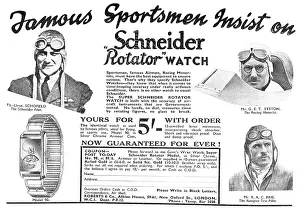 Rotator: Roberts & Co Schneider Rotator Watches 1933