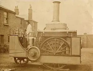 London Fire Brigade: Roberts self-propelling steam fire engine