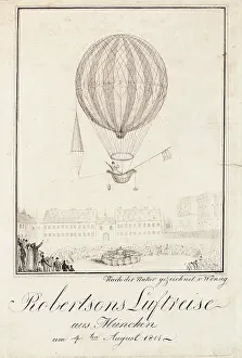 Ascending: Robertson balloon flight, Munich, Germany