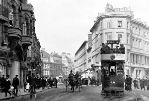 Bexhill: Robertson Street and Carlisle Parade, Hastings early 1900s