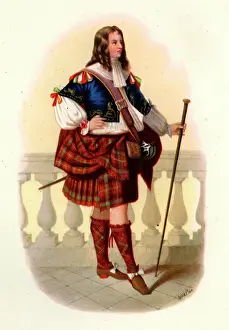 Ribbons: Robertson tartan