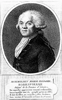 Maximilien: Robespierre, Maximilien de, 6.5.1758 - 28.7.1794