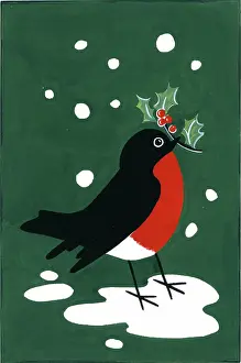 The Medici Society Ltd.: Robin and holly