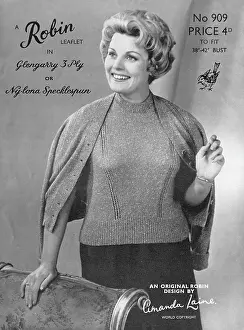 Vacant: Robin knitting pattern for a twin set