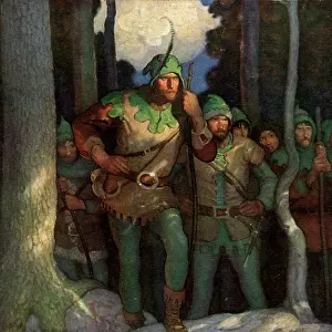 Cautiously: Robin and Merry Men - Forest
