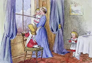 Louisa: Robin Redbreast ? children in nursery