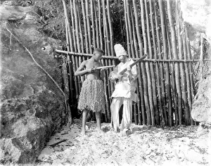 Crusoe: Robinson Crusoe shows Friday the use of firearms