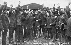 Cheered: ROBINSON PRAISED