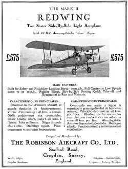 Redwing: The Robinson Redwing - Genet Engine. £575