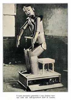 Rossum: Robot character from a play by Karel Capek