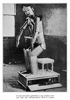 Robots: Robot character from a play by Karel Capek