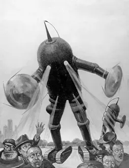 Criminals: Robot, historic, 1925
