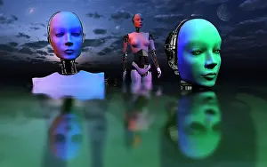 Cybernetic: Three robots link to form one super mind