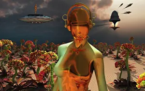 Cybernetic: Robots are often used as farmers in uncomfortable conditions