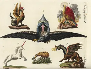Planta: Roc, basilisk, phoenix, unicorn, vegetable lamb, and dragon
