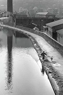 Childish: Rochdale Canal, Sowerby Bridge, Yorks