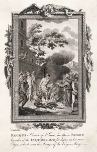Defacing: ROCHUS IS BURNED