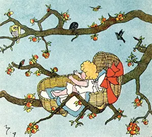 Apples: Rock-a-bye baby in the tree tops