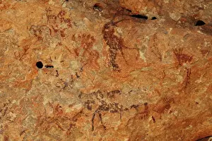 Escalona: Rock art, Bicorp, Valencia, Spain