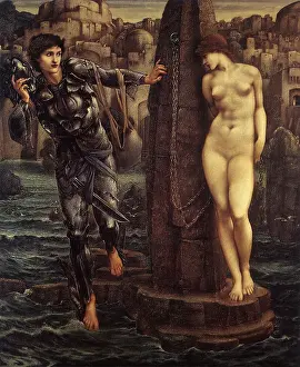 Andromeda: Rock of Doom, by Burne-Jones