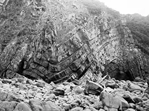 Clovelly: Rock formation, Clovelly