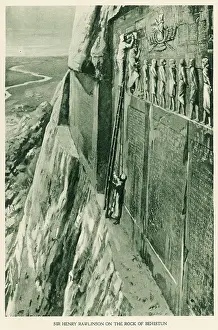 Rawlinson: Rock Inscription Known as the Darius Monument