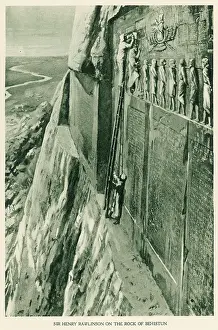 Multilingual: Rock Inscription Known as the Darius Monument