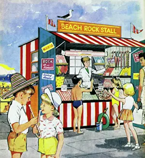 Look & Learn Nursery Material: The Rock Stall Lady