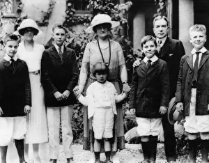 Winthrop: Rockefeller Family. From left: Laurance ?