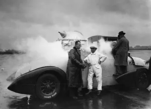 Drain: Rocket car by Heylandt and Valier, 1931