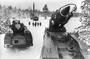 Tactical: Rocket launcher of 9K72 Elbrus missile system, 1971