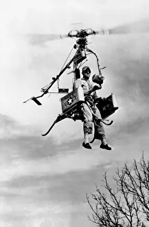 Pinwheel: Rocket powered personal helicopter. Called ?