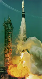 Agena: Rocket - Space - Science - Agena - Atlas - Nasa