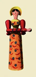 Plaything: Rocking Doll in Bonnet
