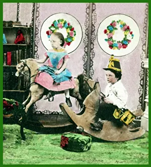 Sibling: Rocking Horse, 1860s