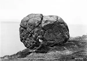 Rocking: The Rocking Stone, Islandmagee, Co. Antrim